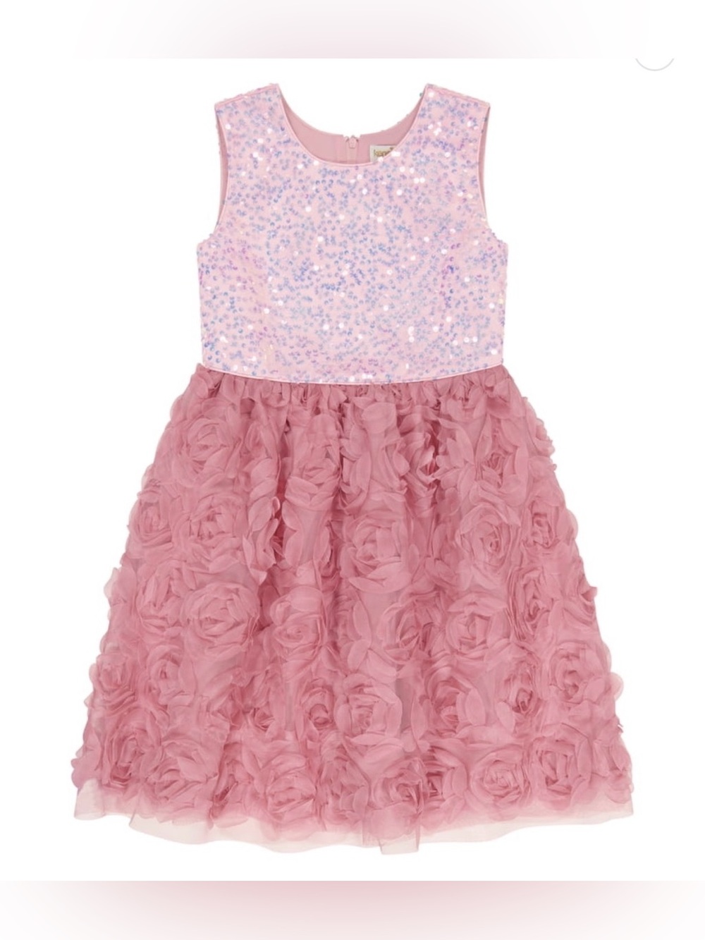 Kensie Girl Sequin Rosette Dress size 6